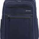 Travelpro Crew Executive Choice 3 Large Backpack Fits Up to 15.6 Laptops and Tablets, USB a and C Ports, Men and Women, Patriot Blue