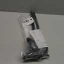 KINGGEAR F1 Walking Stick, Walking Cane for Women & Men, Self Standing Walkers for Seniors with Wrist Strap, Lightweight & Sturdy Offset EVA Handle and Large Quad Base (Black)