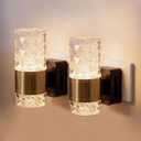 LED Night Lights Plug into Wall, 2 Pack 1W 3000K Soft Night Light, Dimmable Nightlight 0-100LM with Auto Light Sensors, Nightlights Plug in Wall for Bathroom Hallway Kids Room Stairway Dcor