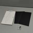 MKO 8" Small Floating Shelves for Wall, Metal Wall Mounted Shelf for Bathroom, Bedroom, Living Room, Kitchen, Little Mini Tiny Display Hanging Shelves for Books/Storage/Room Decor 2 Packs, Black