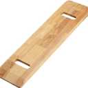 YPCBYNBS Wooden Transfer Board,Made of Heavy-Duty Hardwood for Transferring Disabled Patient,Elderly,Seniors Between Wheelchair,Bed,Commode,or Chair,30" with Two Hand Cutouts, 30"x8"x0.75"