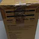 Gardner Pet Automatic Dog Water Dispenser Gravity Stainless Steel Water Waterer Feeder, 100% BPA-Free Large Capacity Water Feeding Bowls for Medium & Large-Sized Dogs Cats Other Pets -(1 Gallon) (Dark)