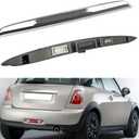 51132753603 Rear Trunk Handle for Mini Cooper, Chrome Trunk Liftgate Tailgate Hatch Pull Handle with Lamp for 2005-2015 Mini Cooper S R56 R57 R58 R59 R60 R61