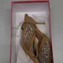 Pearl Kitten Heels for Women Pointed Toe Mesh Rhinestone Heeled Sandals Clear PVC Stiletto Mid Heel for Wedding Party Dress Bride Pumps Shoes (6)