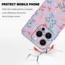 for iPhone 16 Pro Case Anti Scratch Microfiber Lining Phone Cover Silicone Ultra Slim Case for iPhone 16 Pro 6.3 inch-Leaf Purple
