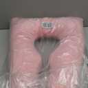 Momcozy Pregnancy Pillows for Sleeping, U Shaped Full Body Maternity Pillow for Side Sleeping - Support for Back, Legs, Belly, HIPS, 57 Inch, Pink