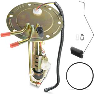 A-Premium Electric Fuel Pump Assembly with Sending Unit Compatible with Ford E-150 E-250 E-450 E-550 Super Duty 2003, E-150 E-250 Econoline Club Wagon 2000-2002, 5.4L 6.8L, Replace# E2276S, FE0479
