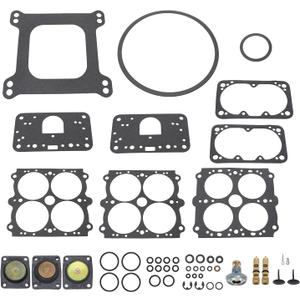 4150 Carburetor Rebuild Kit Fit for Holley 37-485 4 Barrel Gas Double Pumper Carb Model 600 650 700 750 800 850 CFM 37-485 Carb Renew Kit