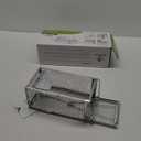 Kensizer Humane Rat Trap, Chipmunk Rodent Trap That Work for Indoor and Outdoor Small Animal - Mouse Voles Hamsters Live Cage Catch and Release 1-Pack Small 10.5" L x 5.5" W x 4.5" H