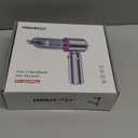 Car Vacuum Portable Cordless 20000PA High Power 4-in-1 Compressed Air Duster & Air Blower & Pump Hand Held Vacuum with Brushless Motor for Car, Home, Office,Camping Ideal Gifts for Men & Women (Purple)