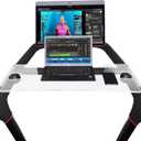 Treadmill Tray Compatible with The New Peloton Tread - Walking Tray Holder for Laptop, Tablet, Phone - Easy Mount, Exercise Workstation for Peloton Tread (Acrylic Tray)
