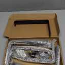 Shelf Bracket, Heavy Duty Floating Shelf Brackets 10-Inch Long, 6-Pack Brackets for Shelves, Black Coated J Shape Metal Wall Shelf Support Brackets with 1/5-Inch Thick and 160 lb. Load Capacity