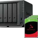 Synology DS925+(2X 2.5GbE Ports, Ryzen V1500B, 4GB RAM) 4-Bay 32TB Bundle with 4X 8TB Seagate Ironwolf HDDs