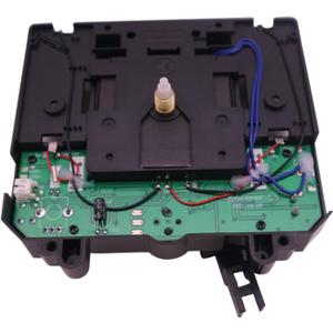 Generic Quartz Pendulum Clock Movement Mechanism Making for Good Performance Premium, 12.5cmx11.7cmx3.3cm, Black