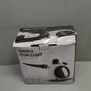 Handheld Steam Cleaner, Powerful Pressurized Steam Cleaner with Safety Lock & 14 Cleaning Accessories,Multi-Surface Natural Steam Cleaner for Home Car, Furniture, Grout, Upholstery, Couch (350ML, White & Black)