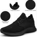 Abboos Womens Walking Shoes Lightweight Breathable Slip on Sneakers Athletic Gym Tennis Running Shoes, Size 36