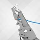 18 in 1 Foldable Wire Stripper, Foldable Multifunctional Wire Stripper Wire Stripping Pliers Wire Stripper Crimper Wire Crimping Tool for Electricians Home Construction DIY Crafts