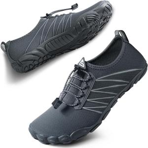SEEKWAY Water Shoes Men Women Adult Quick-Dry Aqua Sock Barefoot for Beach Swim River Pool Lake Hiking Kayaking Surfing (8.5 Women/7.5 Men, 1f-415 Dark Grey 35) SEEKWAY Water Shoes Men Women Adult Quick-Dry Aqua Sock Barefoot for Beach Swim River Pool Lake Hiking Kayaking Surfing (8.5 Women/7.5 Men, 1f-415 Dark Grey 35)