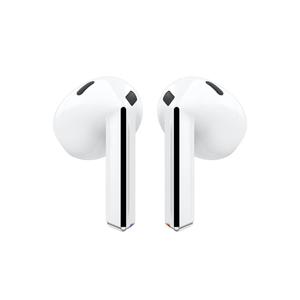 Samsung Galaxy Buds 3 AI True Wireless Bluetooth Earbuds, Sound Optimization, Real-Time Interpreter, Noise Cancelling, Redesigned Fit, Touch Control, Latin American Version (White)