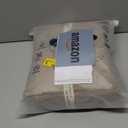 MooMee Bedding Duvet Cover Set 100% Washed Cotton Linen Like Textured Breathable Durable Soft Comfy (Solid Light Camel, Full 80"x90")