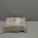 100% Blackout Curtains for Living Room/Bedroom 84 Inch Length 2 Panels Set, Thermal Insulated Bronze Grommet Boho Light Blocking Faux Linen Window Drapes White Liner, Each 52" Wide, Burlap