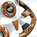 Golf Cart Steering wheel for EZGO YAMAHA and Club Car Precedent Most Golf carts Wood Grain