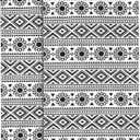 Hand Towels Set of 2 Aztec Hand Towels for Bathroom Soft Absorbent Decorative Hand Bath Towels Dish Towels for Kitchen Sports Gym Yoga Home Decor 14 x 28 in, Small