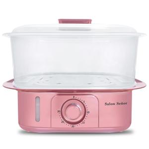 Pink Towel Steamer with Quickly Heating in 5 Mins Auto Off Timer Spa Towel Steamer for Personal Use at Home