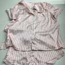 Silk Pajamas for Women Satin Womens Pajama Sets Short Sleeve Set 2-Piece Sleepwear, Small