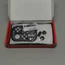 PlayVital ZealProtect Soft Protective Case for Nintendo Switch OLED, Flexible Protector Joycon Grip Cover for Nintendo Switch OLED with Thumb Grip Caps & ABXY Direction Button Caps - Black