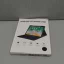 BLUTLOTUS Keyboard Case for iPad 9th/8th/7th Generation 10.2 Inch,360 Rotatable Magnetic Keyboard Case with Pencil Holder Grooves Design(2021/2020/2019),7 Color Backlit Detachable Wireless (Black)