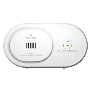 Kidde Carbon Monoxide Detector, 10-Year Battery Powered, LED Status Indicators, 85 dB Alarm, 5th Edition, COB10