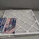 BNX TruFilter 16x25x1 Air Filter MERV 13 (2-Pack) - MADE IN USA - Electrostatic Pleated Air Conditioner HVAC AC Furnace Filters for Allergies, Pollen, Mold, Bacteria, Smoke, Allergen, MPR 1900 FPR 10