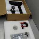 Ayleid Trailer Hitch Tri-Ball Mount with Anti-Theft Locking Hitch Pin&Hook&Rotatable Tow Shackle,Fits 2-in Receiver with 1-7/8-in,2-in,2-5/16-in Hitch Ball Adjustable with Shackle