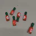 Tabasco® Mini Hot Sauce Bottles, 6-Pack Travel Size (0.25 oz Each) – On-the-Go Gift Bottles for Spicy Food Lovers