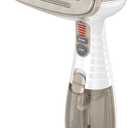 Conair Handheld Garment Steamer for Clothes, Turbo ExtremeSteam 1875W Fabric Steamer, Portable Handheld Design, Strong Penetrating Steam, White/Champagne