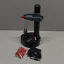 Electric Potato Peeler with 23 Replacement Blades Rotato Express Stainless Steel Automatic Rotating Fruits Fruit Potato Peeler Vegetables Cutter Apple Paring Machine Kitchen Peeling Tool (Black)