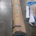 Mellow Naturalista Classic 12 Inch Solid Wood Platform Bed with Wooden Slats, Full, Black