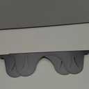 Stainless Steel Stove Gap Cover (2 Pack, Black), Stove Gap Filler for Kitchen, Range Trim Kit, Heat Resistant with Easy Clean, Adjustable Length 13.8” to 27.5”