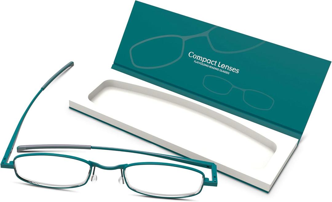 Compact Lenses Flat Folding-Reading Glasses-Surf +2.5