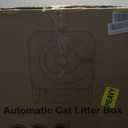 [Meowra] Self-Cleaning Cat Litter Box, 75L XL Capacity(48x55x61cm), WiFi APP Control, Odorless Automatic Cat Toilet with Garage Bags