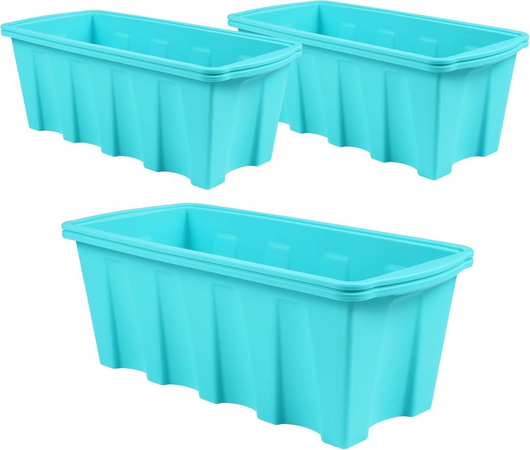 Ice Block Mold for Ice Bath - Extra Large Ice Block Mold,3-Pack Ice Bath Ice Mold, 15lb Ice Block, Ice Maker for Cold Plunge or Coolers, Reusable Steel Reinforced Silicone Molds, Cold Plunge Ice Mold