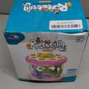 Baby Girl Toys for 6-12 Months Ocean Rotating Light Up Musical Toys Tummy Time Infant Toys 3-6 12-18 Months Baby Girl Toys 1 2 Year Old(Pink)