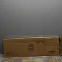 XcE Teak Bathtub Tray Expandable to 105cm with Solid Book Stand and Soap Tray, Teak