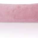 StangH Pink Body Pillow Cover for Kids/Pregnant Women, Super Soft Velvet Body Pillow Pillowcase, Extra Long Sofa/Couch Cover with Hidden Zipper, 20 x 54 inches, 1 Piece