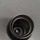 LARS NYSM Stainless Steel Insulated Water Bottle 12oz 17oz 25oz 34oz 51oz | Insulated Thermo Flask for Hot and Cold Beverages | Leakproof Drinking Bottle (Carbon Black, 25.4oz)