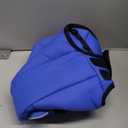 MIGOHI Lightweight Dog Coat, Windproof Dog Jacket, Puffer Jacket for Medium Dogs, Padded Vest with Reflective Strips, Warm Snow Vest in Cold Weather, Easy On Hook & Loop Belly, Blue, M