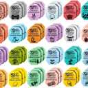 Wonder Wafers Car Air Freshener Wafers Variety Pack of 72 - Individually Wrapped Air Fresheners - 24 Scents Car Fresheners (72 Pack 24 Scents)