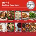 Instant Pot Pro Plus 10-in-1 Multi-Cooker, Electric Pressure Cooker, Slow Cook, Rice/Grain Cooker, Steamer, Saut, Sous Vide, Yogurt Maker, Sterilizer, & Warmer, App With 800 Recipes, Black, 6 Quart