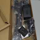 LISEN Tablet Stand iPad Stand for Desk Mount [Ultra Sturdy 2 Clamps] iPad Holder for Tablet Holder Mount Desk Accessories for Men fits iPad Air, iPad 12, iPhone 17e, 4-13" Device (Black)